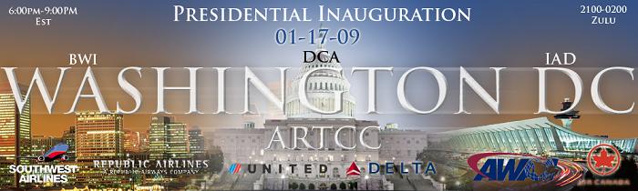 Presidential Inauguration event Banner