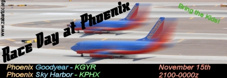 Race day at Phoenix Banner