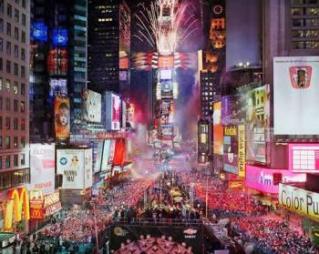Time's Square Banner