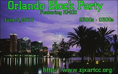 Orlando's Bloc Party Banner