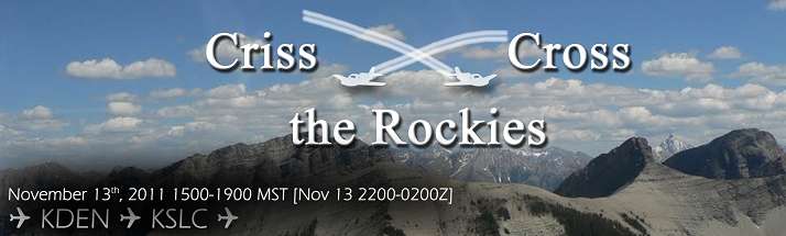 Criss Cross the Rockies Banner