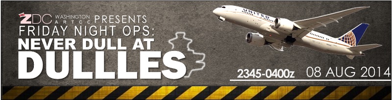ZDC: Never Dull at Dulles Banner
