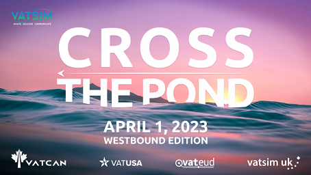Cross The Pond Westbound 2023 Banner