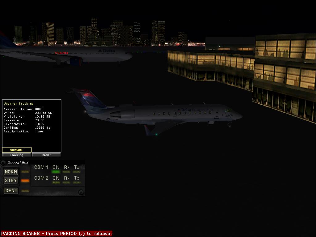 A night in Boston