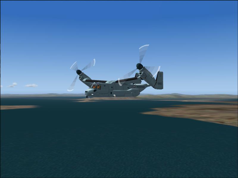 V22 Osprey Over Utah