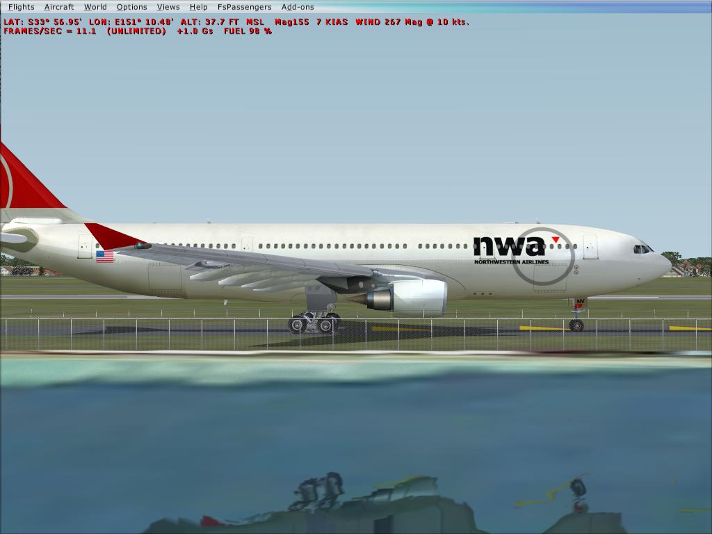 Taxing to RW34L at YSSY