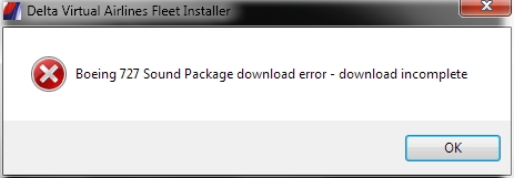 Fleet Installers - Sounds not downloading?