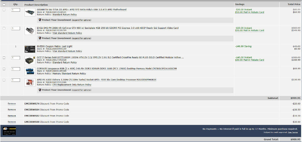Thinking of buying this new Parts for my new PC