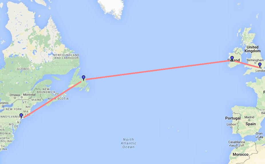L-1049 Super Constellation Flights Added Across the Atlantic