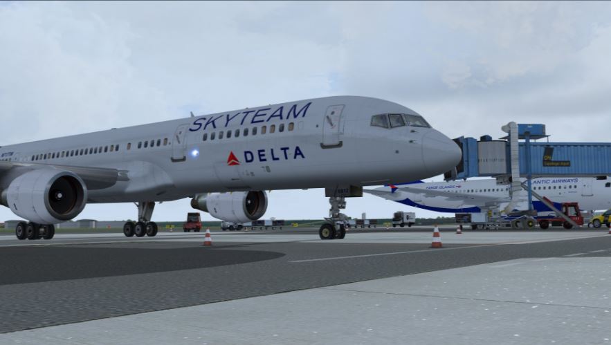 A few historical Delta 757 routes added...