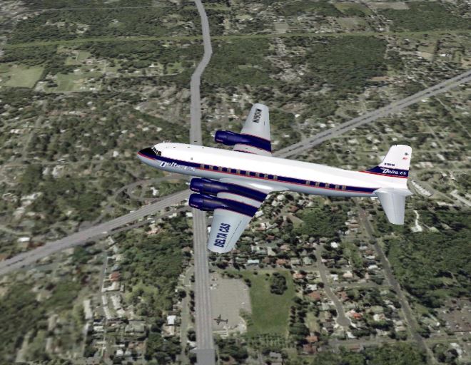 Historical DC-6 Flight Added: 1956 The Rocket
